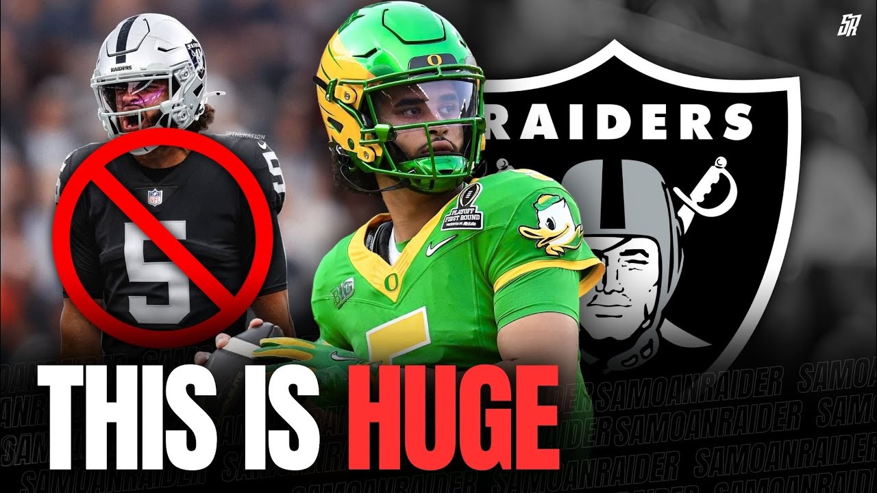 Dante Moore RETURNS to Oregon: How this AFFECTS the Las Vegas Raiders 1 dante moore returns to oregon ho