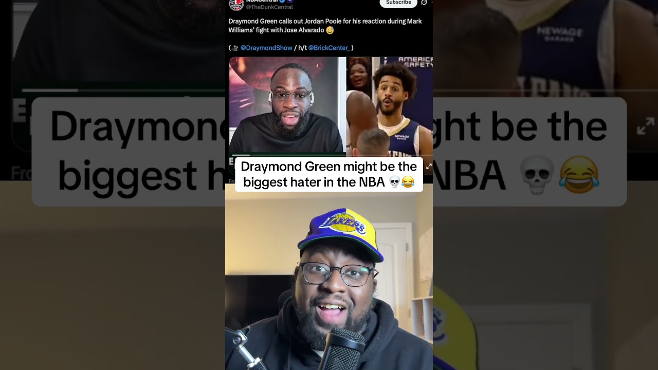 Draymond Green might be the biggest hater 💀😂 #NBA #goldenstatewarriors #draymondgreen #fyp 2 draymond green might be the bigg