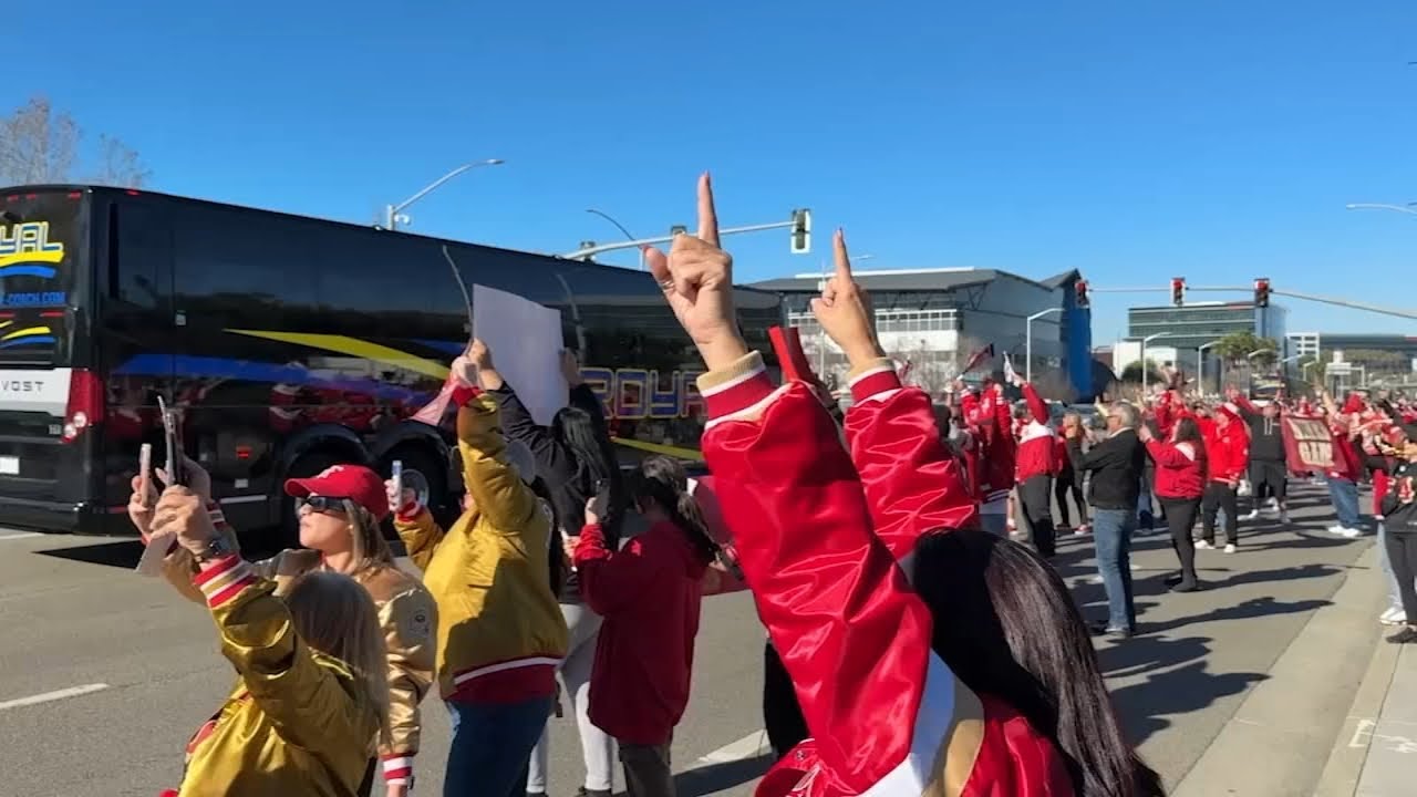 Fans send of 49ers to take on Seahawks in NFL playoffs 2 fans send of 49ers to take on se