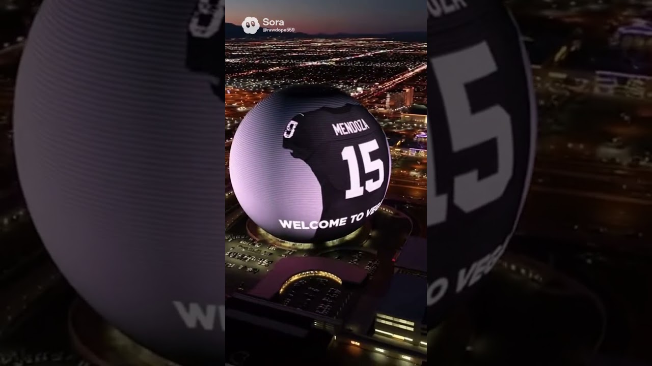 Fernando Mendoza Officially Welcomed To Vegas! #raidernation #raiders #shortsfeed #short 1 fernando mendoza officially welc