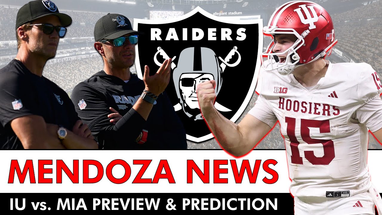 fernando mendoza raiders news in