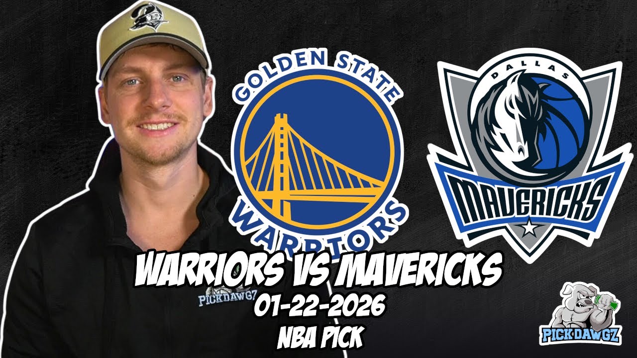 Golden State Warriors vs Dallas Mavericks 1/22/26 NBA Free Picks & Prediction | NBA Betting Tips 2 golden state warriors vs dallas 2