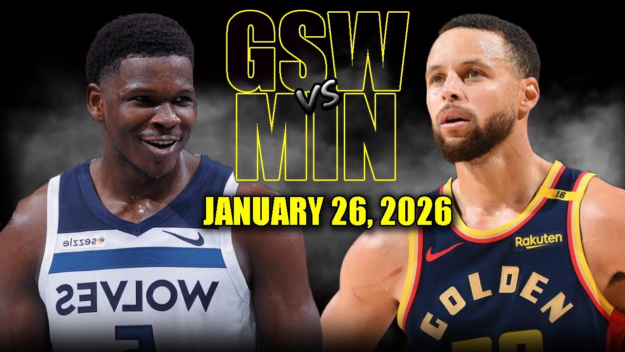 Golden State Warriors vs Minnesota Timberwolves Full Game Highlights – January 26, 2026 | NBA Season 2 golden state warriors vs minneso 4