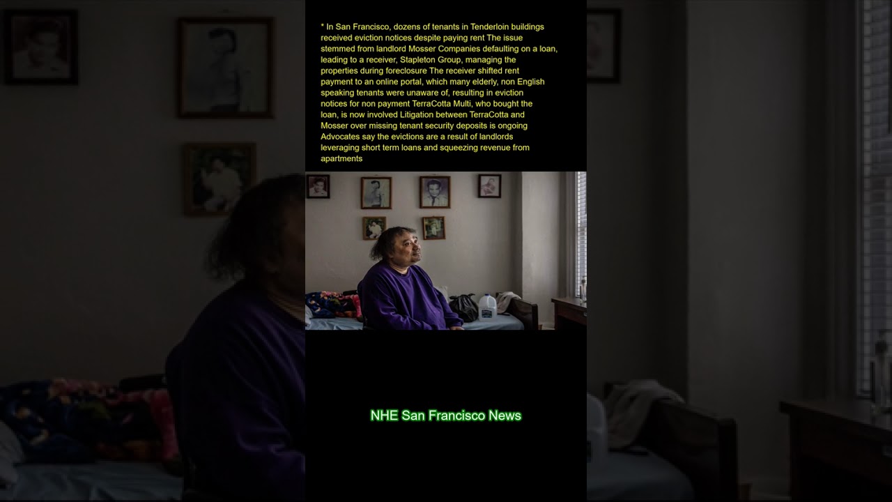 In San Francisco, dozens of tenants in Tenderloin buildings received eviction notices despite paying 2 in san francisco dozens of tenan