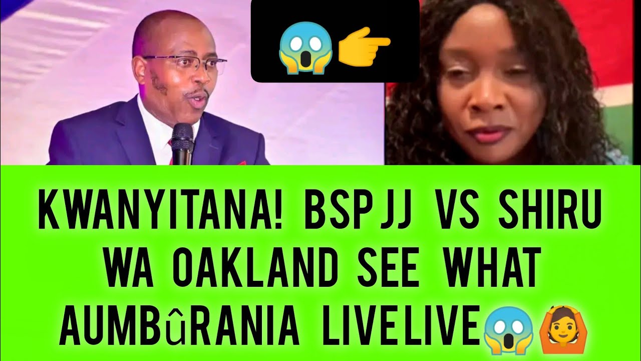 KWISHA! 🙆😱 BSP JJ KUHARAGANIA SHIRU WA OAKLAND LIVE LIVE SEE WHAT HE'S REVEALED🙆👆 2 kwisha bsp jj kuharagania shiru
