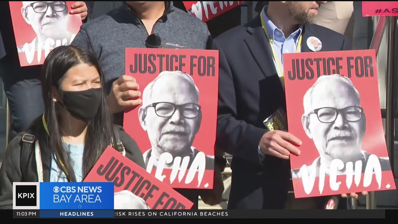 Latest on verdict in 2021 killing of man in San Francisco known as "Grandpa Vicha" 2 latest on verdict in 2021 killin