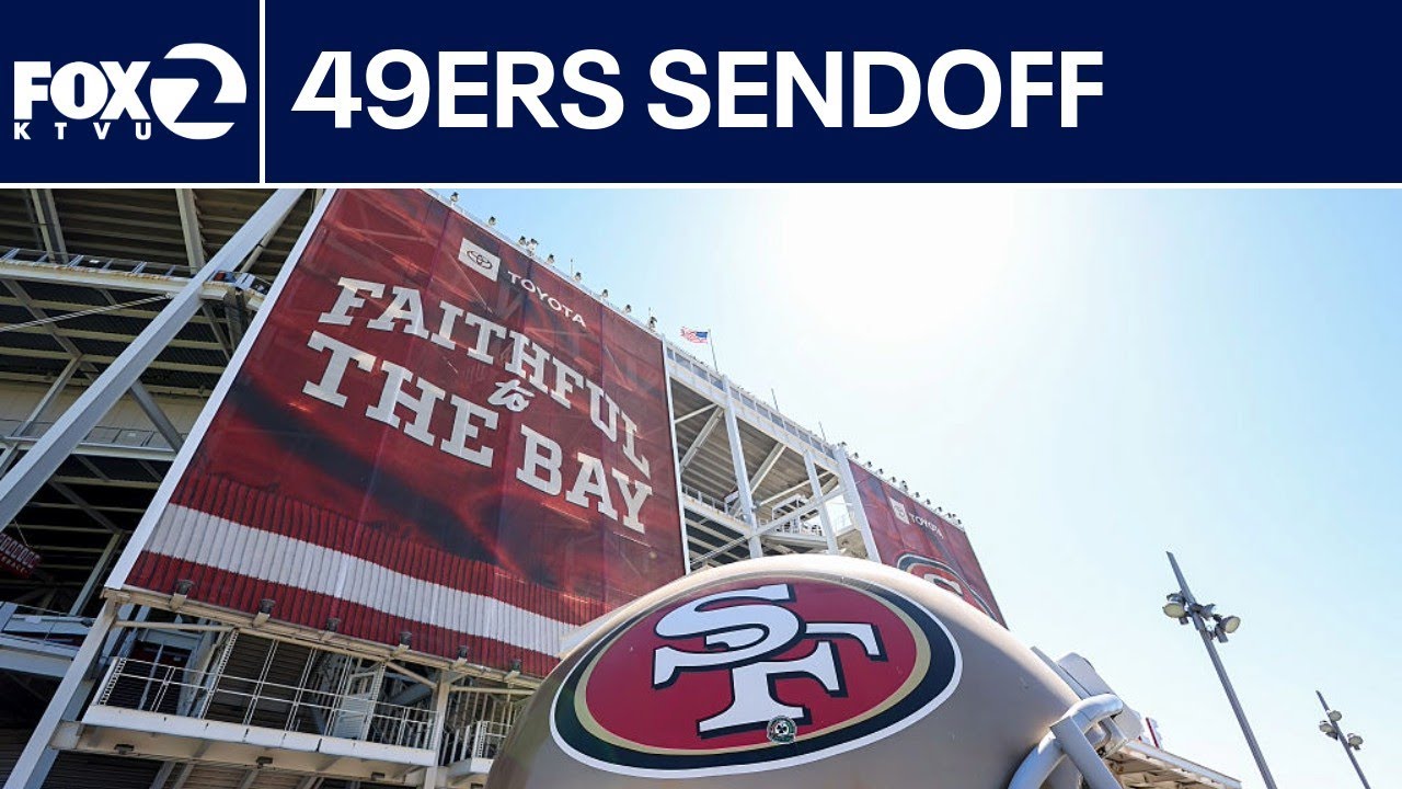 live faithful 49ers fans sendoff