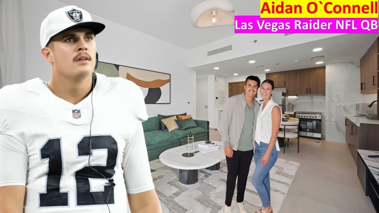 Meet Las Vegas Raiders QB Aidan O'Connell`s Wife, Family, Age, NFL Career And Net Worth 1 meet las vegas raiders qb aidan