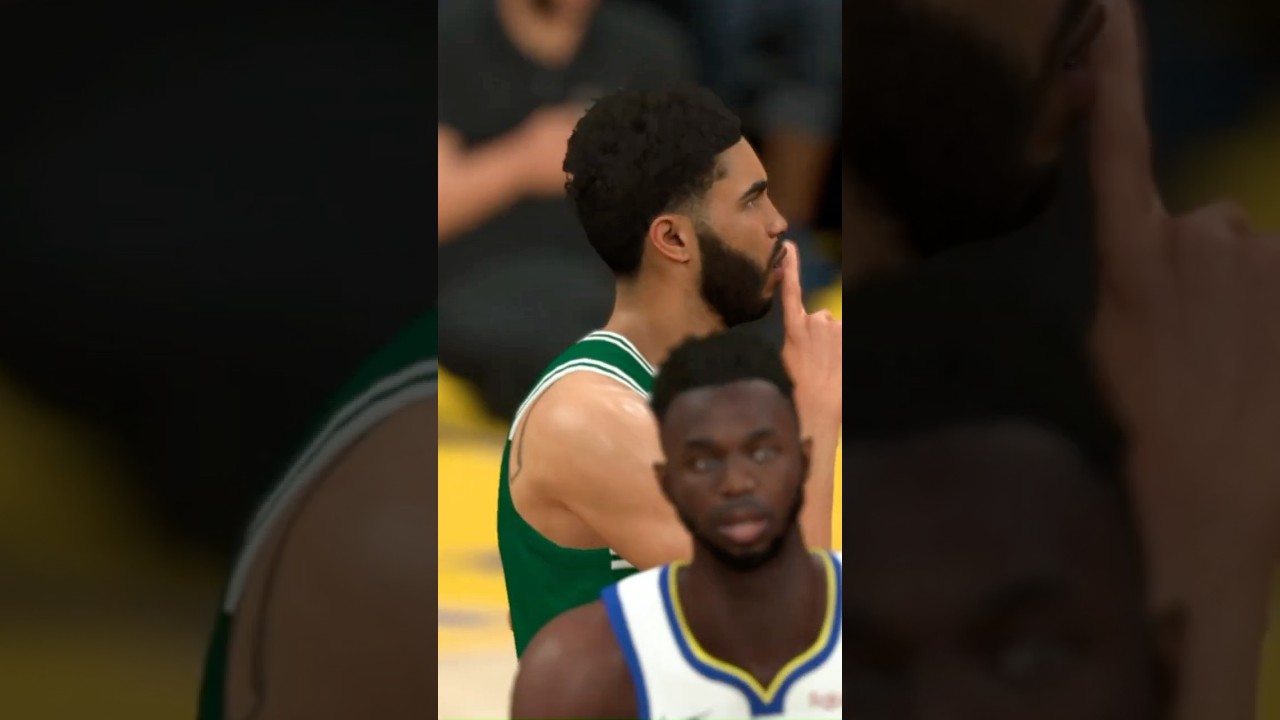 NBA 2K23: JAYSON TATUM SCORED BASKETS AGAINST THE GOLDEN STATE WARRIORS 1 nba 2k23 jayson tatum scored bas
