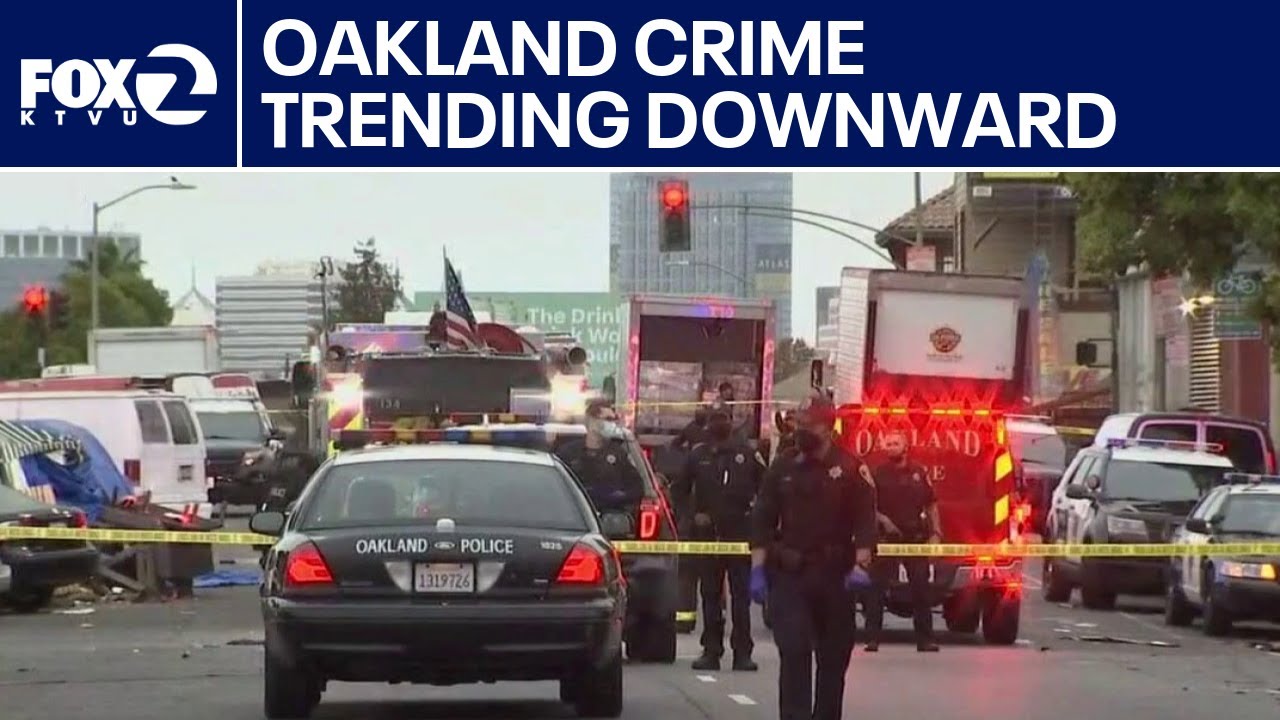 oakland crime trending downward