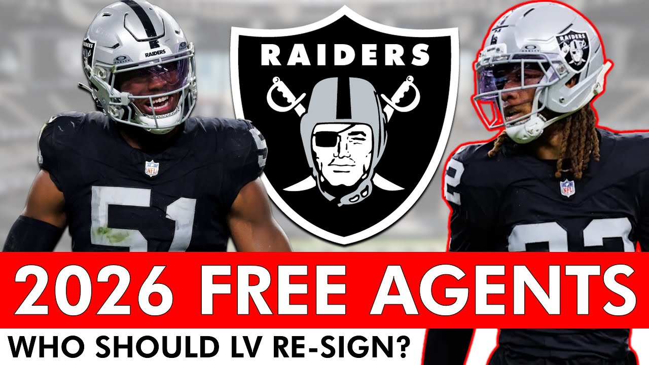 raiders 2026 free agents ranking