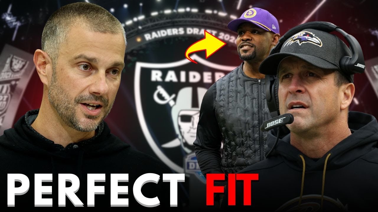 Raiders Coaching Search Just Got CRAZY! John Harbaugh Available NOW. 1 raiders coaching search just got