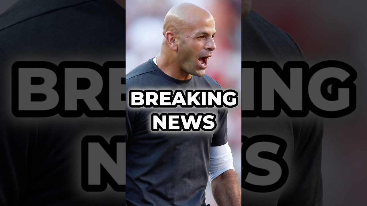 Robert Saleh Breaking News! #nfl #raiders 1 robert saleh breaking news nfl r