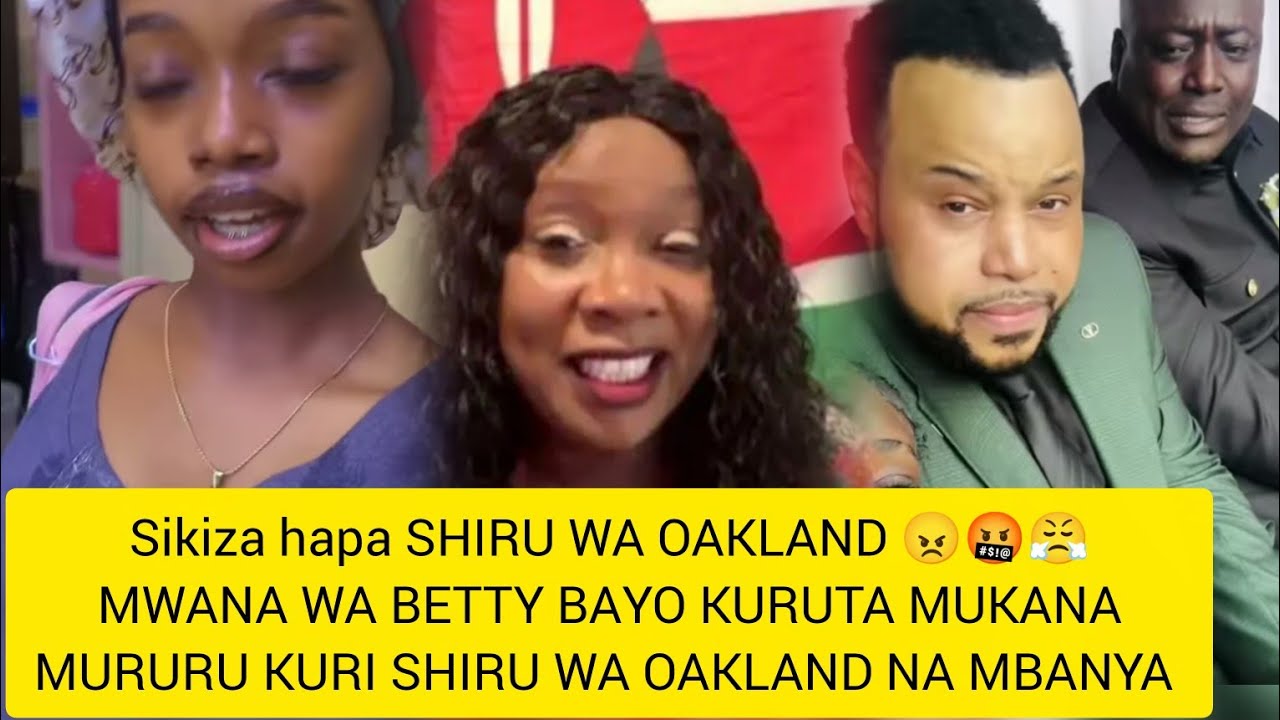 SHINDWEđ SHIRU WA OAKLAND GUCOKERIO NI MWANA WA BETTY BAYO#shiruwagp#kikuyucelebritynews#seniordave 2 shindweshiru wa oakland gucokeri