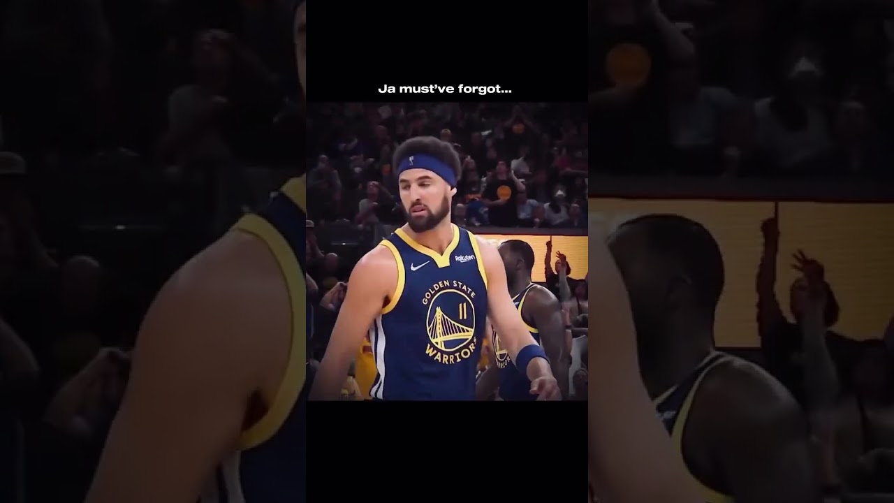 splash klay give belt everyday đ#jamorant #klaythompson #goldenstatewarriors #fyp #edit #aura 2 splash klay give belt everyday j