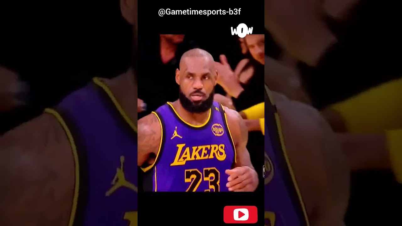 đ„ The Most Surreal 60 Seconds in NBA This Season | Lakers vs Warriors#NBA #Lakers #Warriors 1 the most surreal 60 seconds in