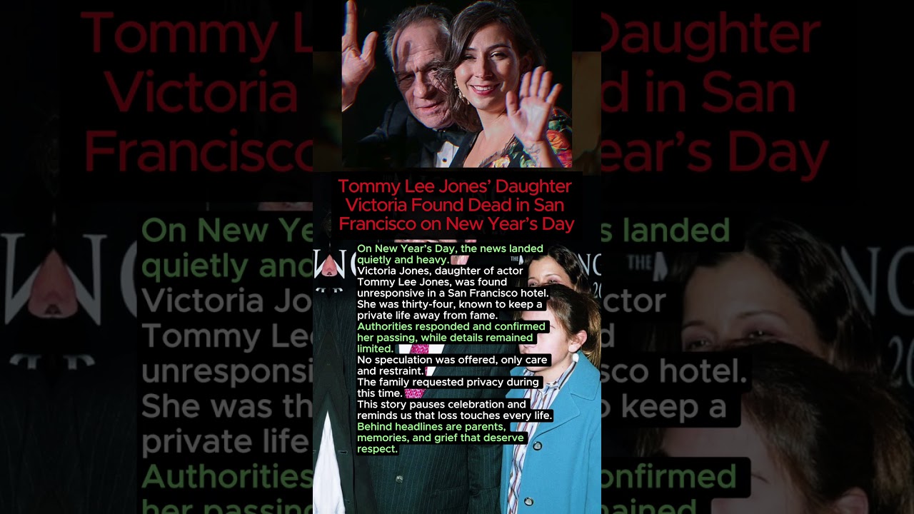 tommy lee jones daughter victori