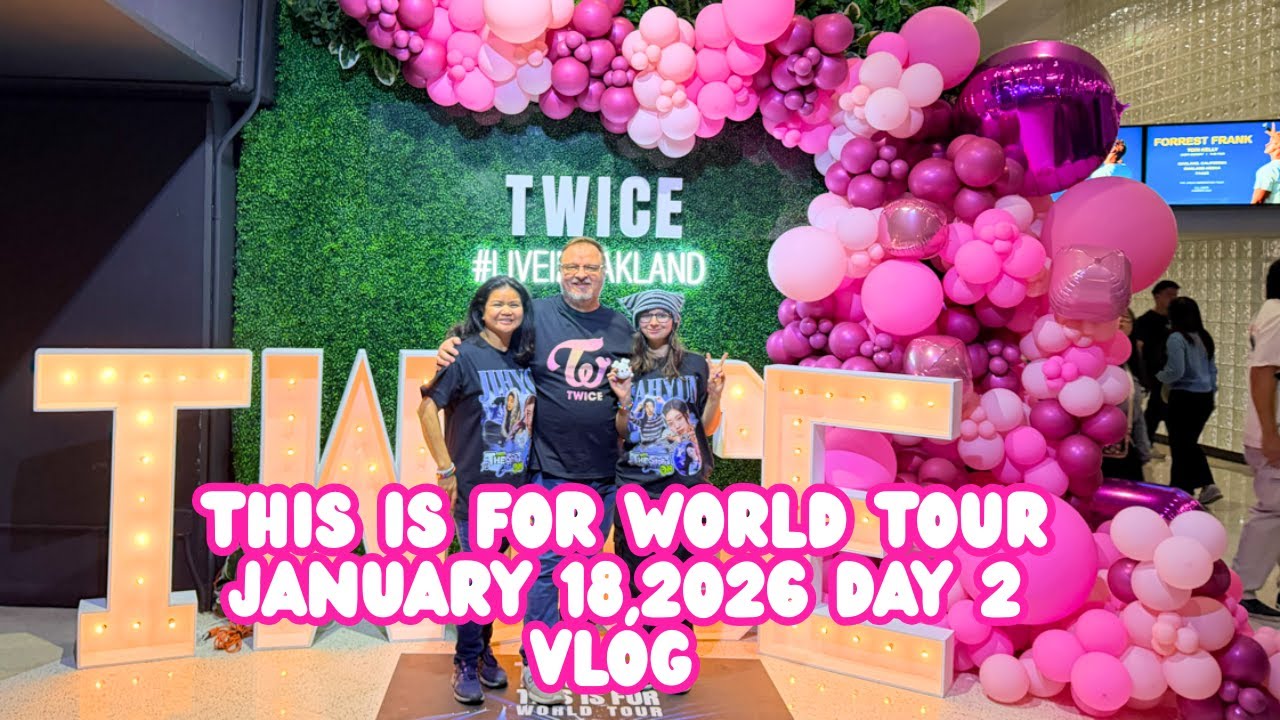 twice concert vlog this is for w
