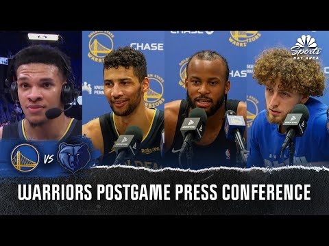 Hear from Steve Kerr, Brandin Podziemski and more after Warriors' win vs. Grizzlies | NBC Sports BA 2 hear from steve kerr brandin pod
