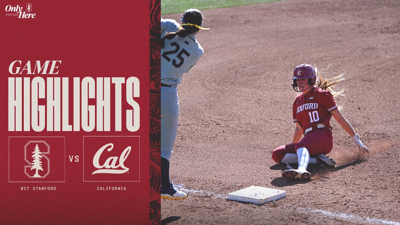 Highlights: #17 Stanford Softball vs. California (2/8/26) 2 highlights 17 stanford softball 1