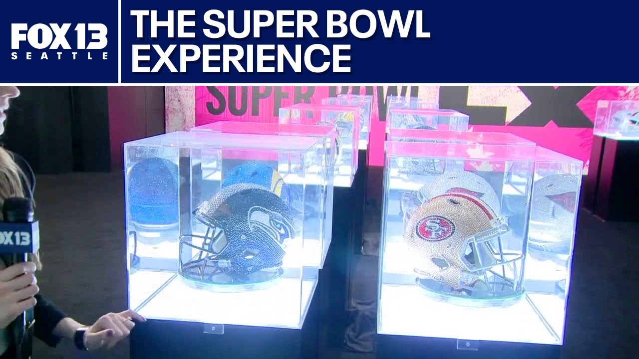 Inside the "Super Bowl Experience" event | FOX 13 Seattle 2 inside the super bowl