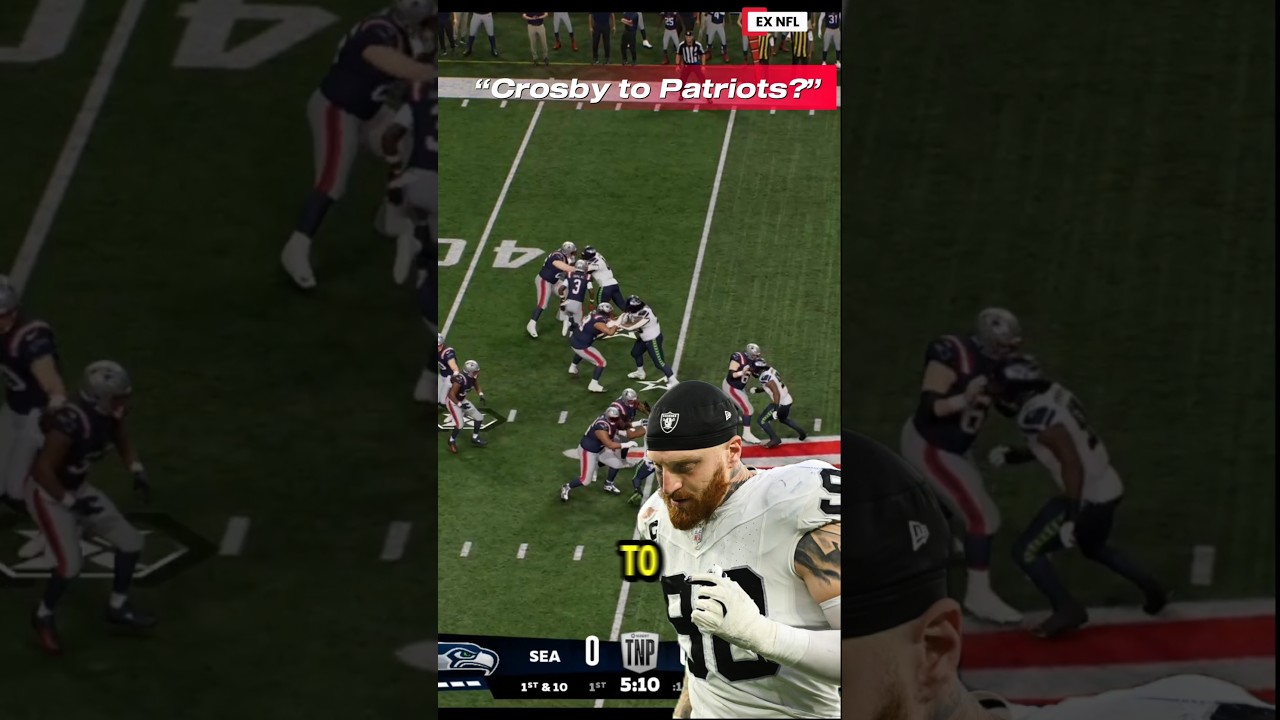 patriots linked to maxx crosby trade as price revealed #patriots #lasvegasraiders #nflnews 1 patriots linked to maxx crosby t
