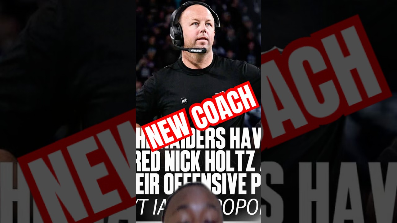 raiders have hired nick holtz