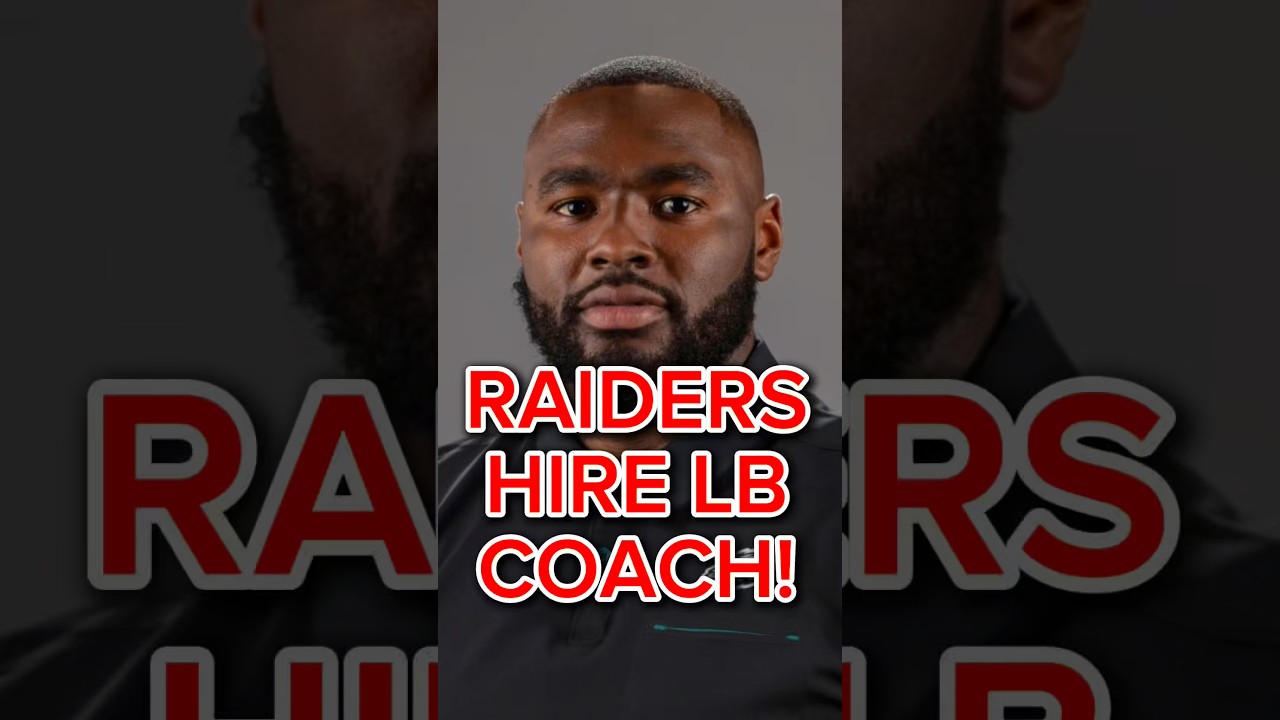 Raiders News: The Las Vegas Raiders have hired LB Coach Ronell Williams #raiders #nfl #shorts 1 raiders news the las vegas raide