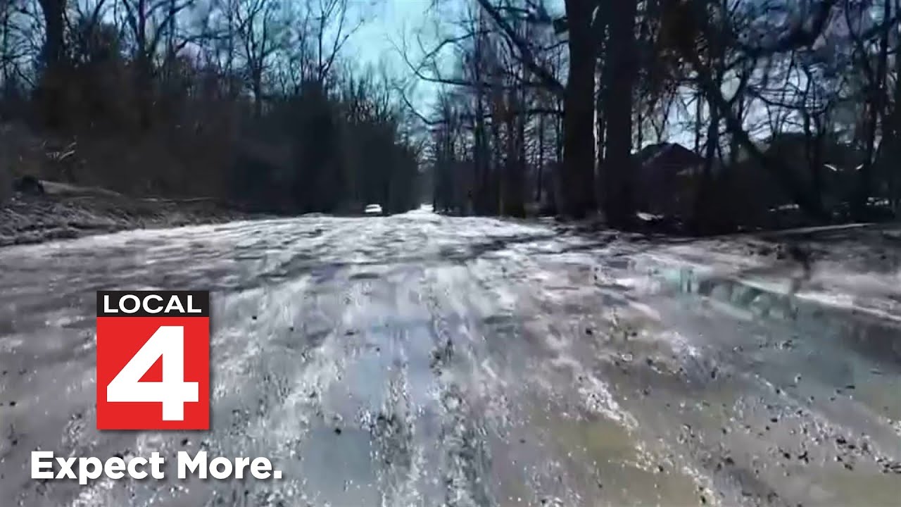 ‘Rollercoaster ride’: Parents say Oakland County potholes make trip to elementary school dangerous 2 rollercoaster ride parents say o