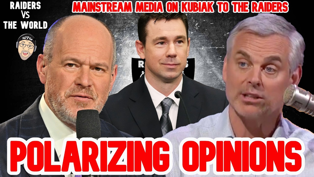 YOU WON'T BELIEVE HOW DIVIDED SPORTS MEDIA IS ON KUBIAK & THE RAIDERS #nfl #raiders #raidernation 1 you wont believe how divided spo