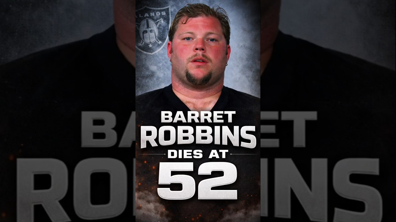 Barret Robbins dies at 52 #trending #viral #nfl #usa #usashorts #football #oaklandraiders #news 2 barret robbins dies at 52 trendi