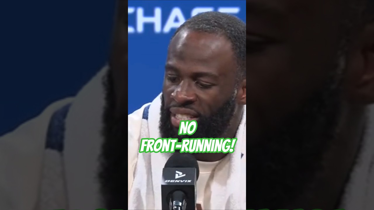 draymond gets real im not jumpin
