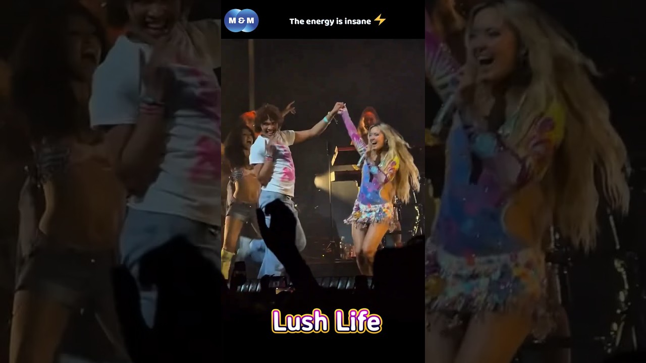 fan joins zara larsson on stage