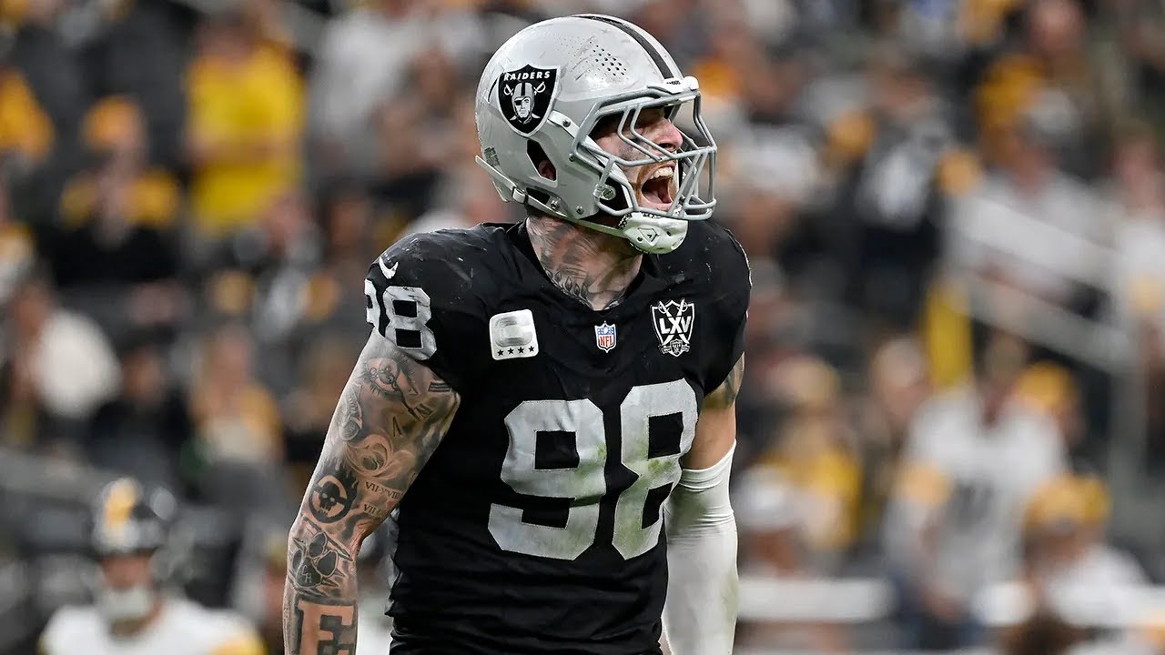 Maxx Crosby Stays With Raiders After Being Jerked By Las Vegas And Ravens For Trey Hendrickson Vlog 2 maxx crosby stays with raiders a