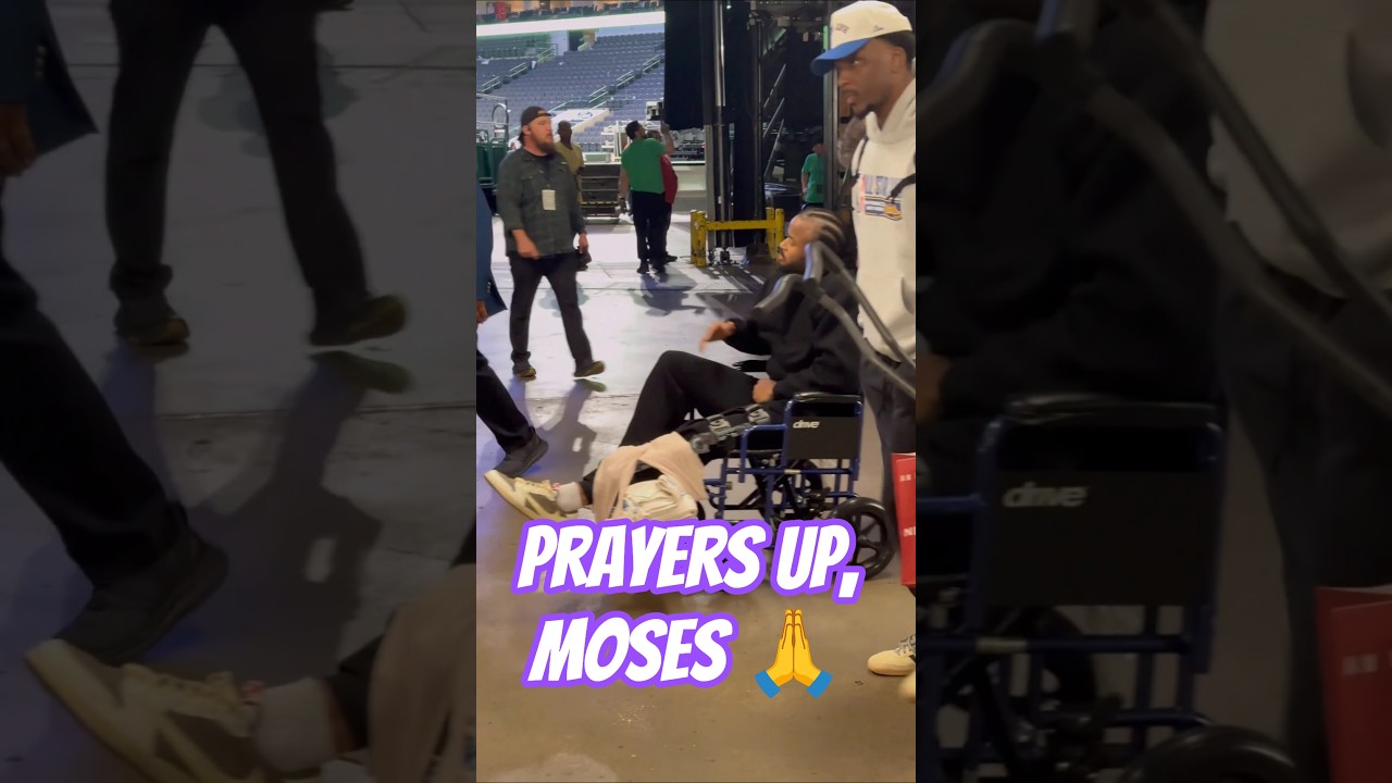 Moses Moody (knee) in wheelchair leaving AAC w/ Rick Celebrini + bts in Dallas (Porzingis/Klay/more) 2 moses moody knee in wheelchair l