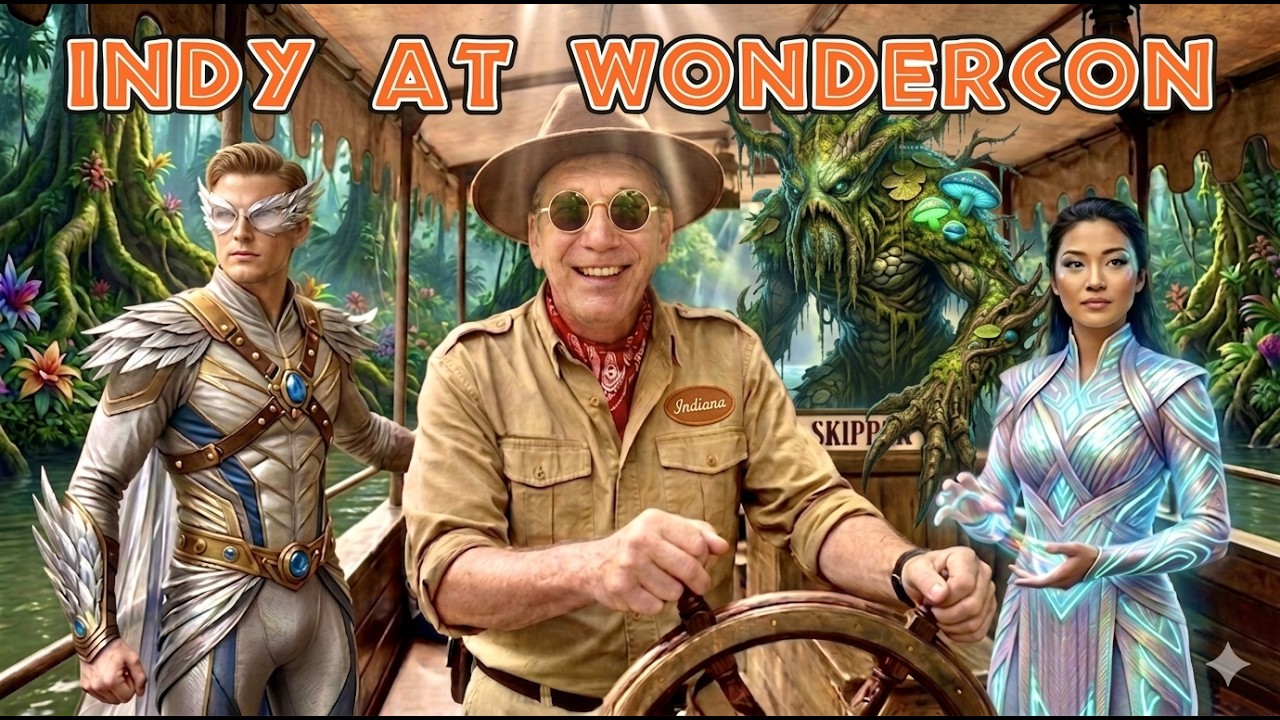 Wondercon Livestream with Indiana Holmes 2 wondercon livestream with indian