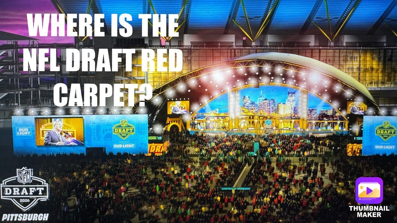 2026 NFL Draft Red Carpet: Zennie Abraham Intros New NFL Draft Red Carpet News Website Vlog 2 2026 nfl draft red carpet zennie