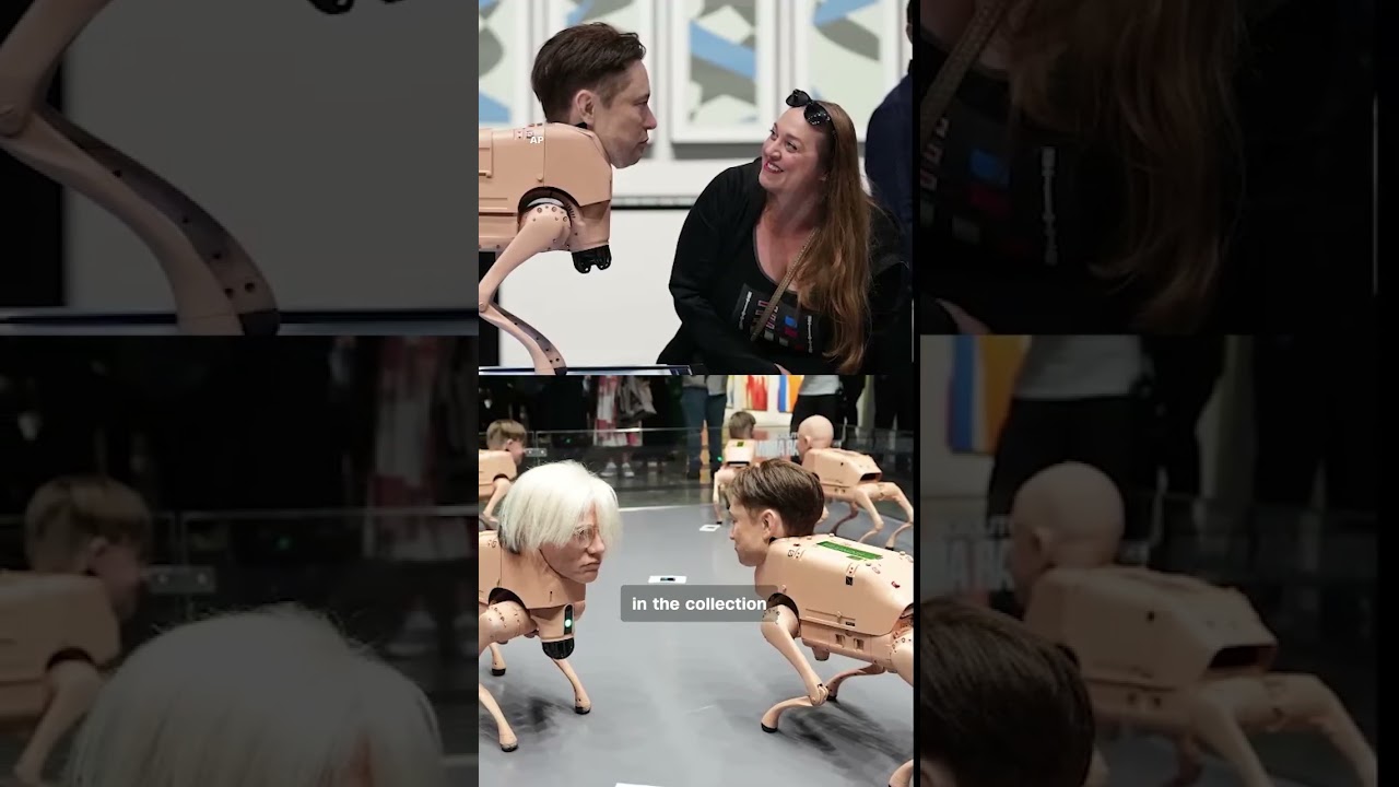 AI vs Real Life! Robot Dog Roams San Francisco | #shorts | N18S 2 ai vs real life robot dog roams