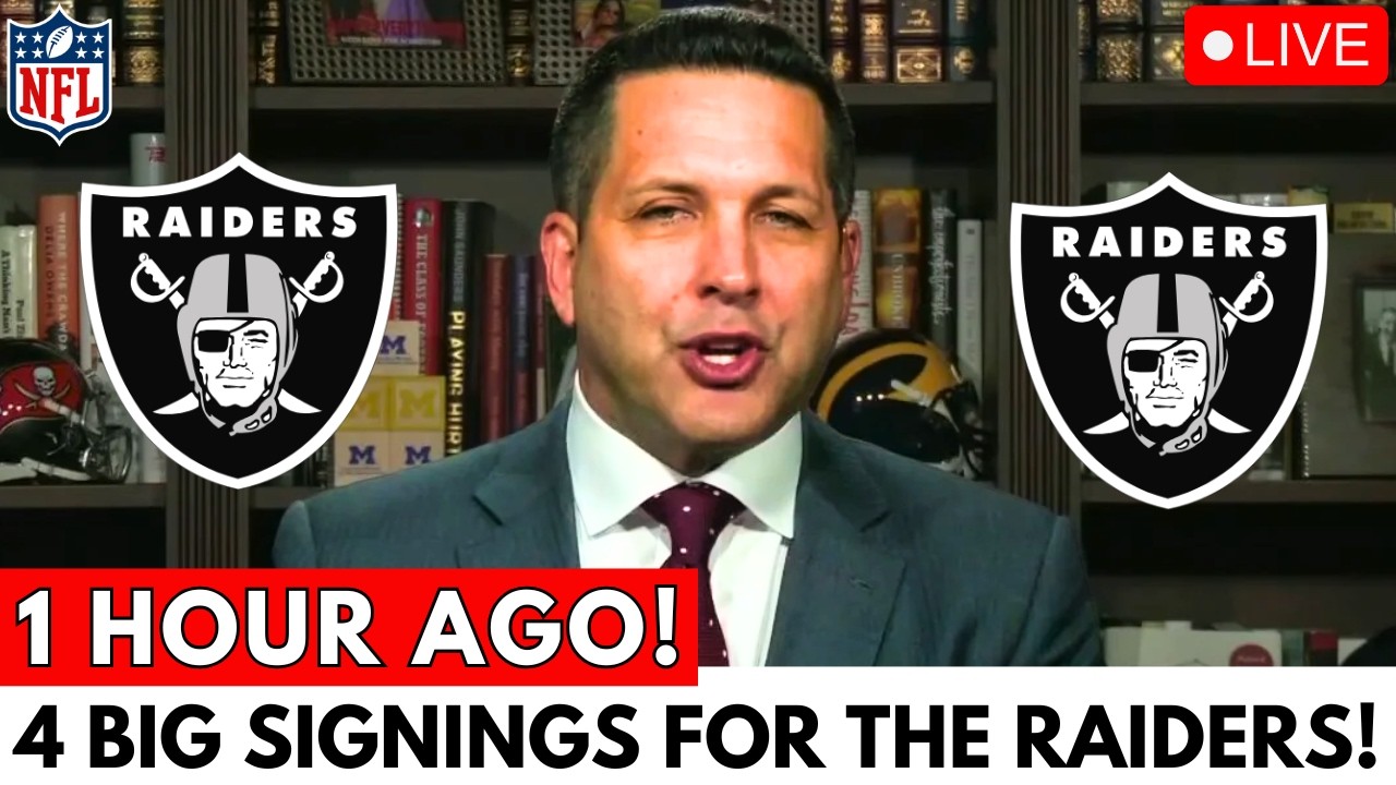 BREAKING! RAIDERS SIGNING 4 STAR PLAYERS TO WIN THE SUPER BOWL! SEE WHO THEY ARE! RAIDERS NEWS 1 breaking raiders signing 4 star