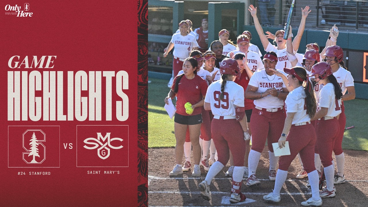highlights no 24 stanford softba