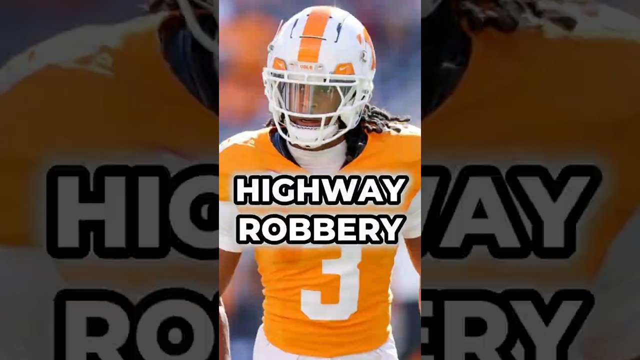 HIGHWAY ROBBERY! Raiders STEAL Jermod McCoy In Round 4 Of NFL Draft! #nfl #raiders #shorts 1 highway robbery raiders steal je
