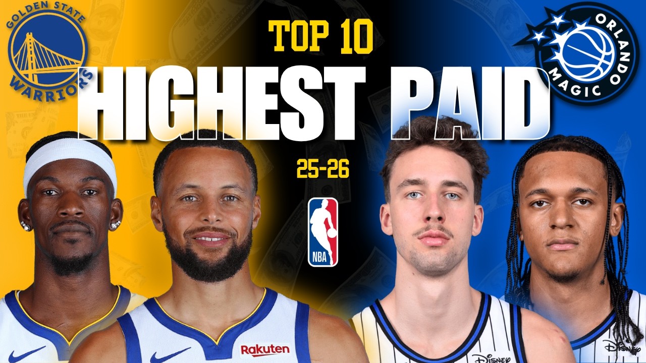 đ„ NBA Salaries 2025-26 | Golden State Warriors Vs. Orlando Magic | Salary & Richest Players! 2 nba salaries 2025 26 golden sta