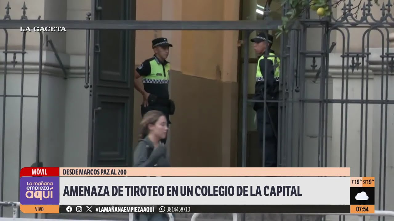 Prevención en el colegio San Francisco: las autoridades revisan las pertenencias de los alumnos 2 prevencion en el colegio san fra