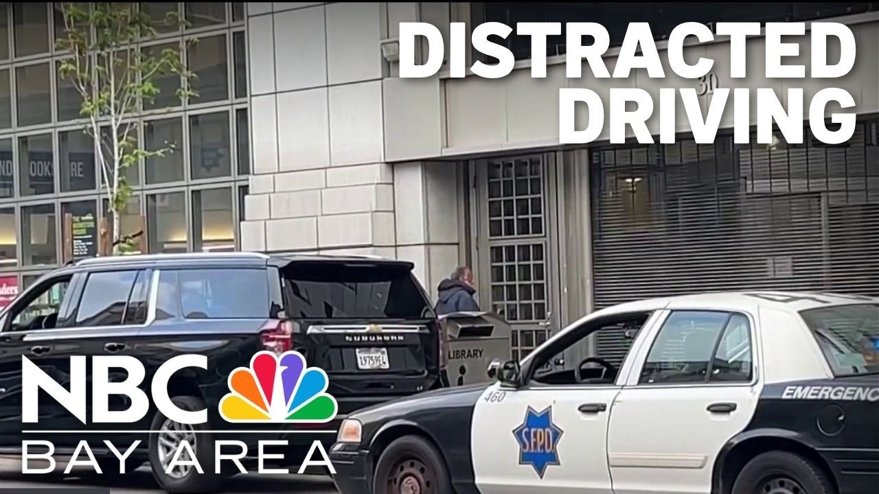 San Francisco police crack down on distracted driving 2 san francisco police crack down