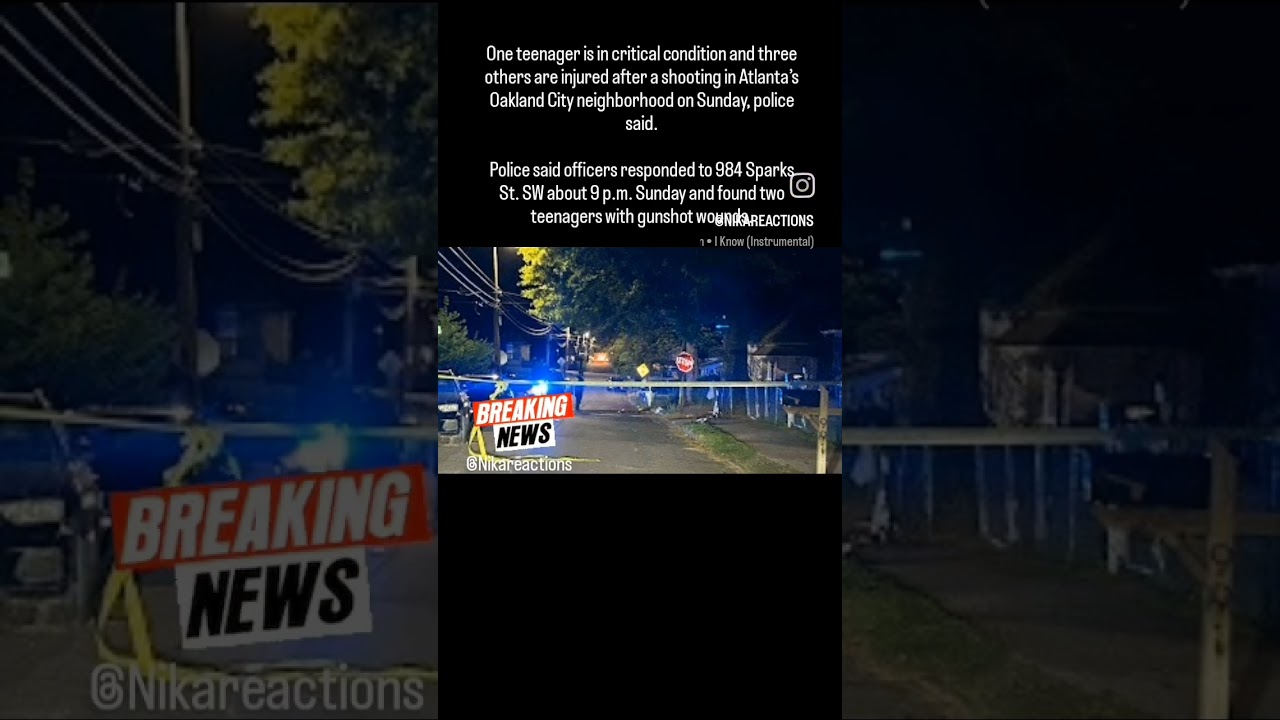 #Shooting #atlantaoaklandcity #news #nikatractions #fypforyourpage #blogger #nikareactions #fyp 1 shooting atlantaoaklandcity news