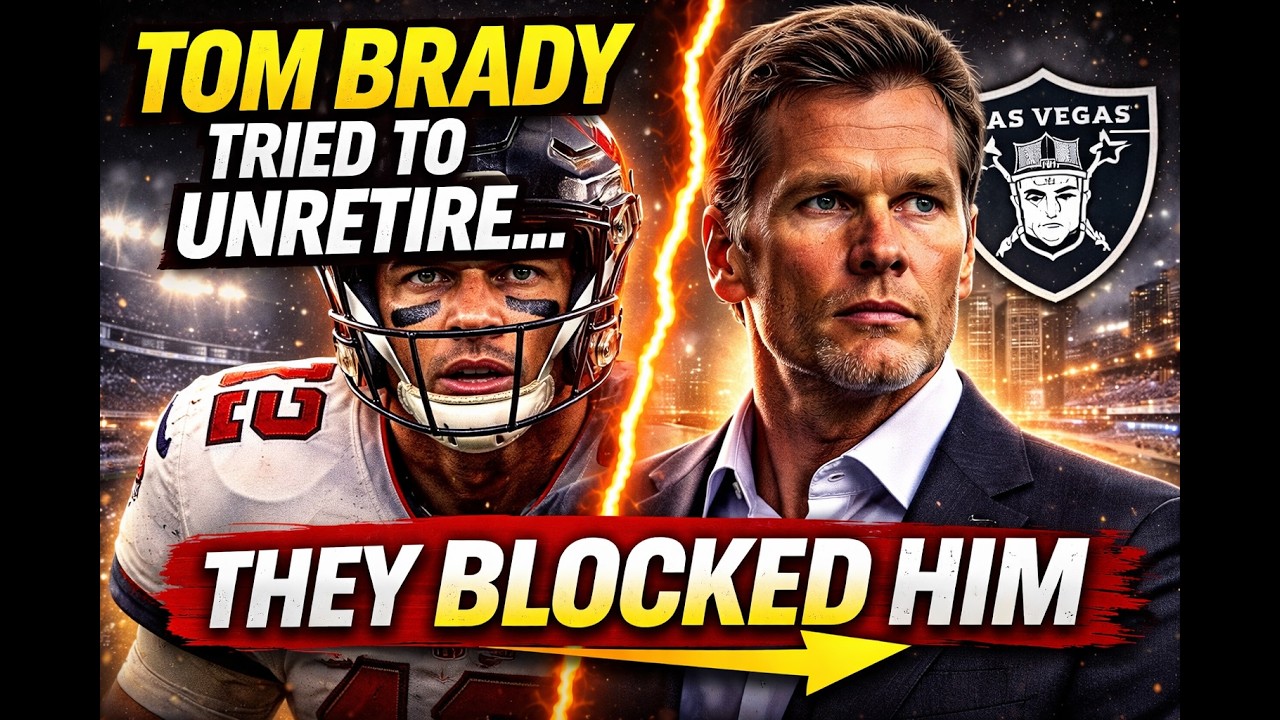 Tom Brady Tried To Unretire… But The NFL Said No 1 tom brady tried to unretire but