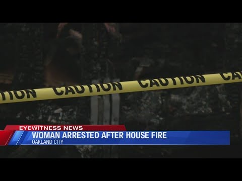 Woman tells police she set fire to a home in Oakland City 2 woman tells police she set fire