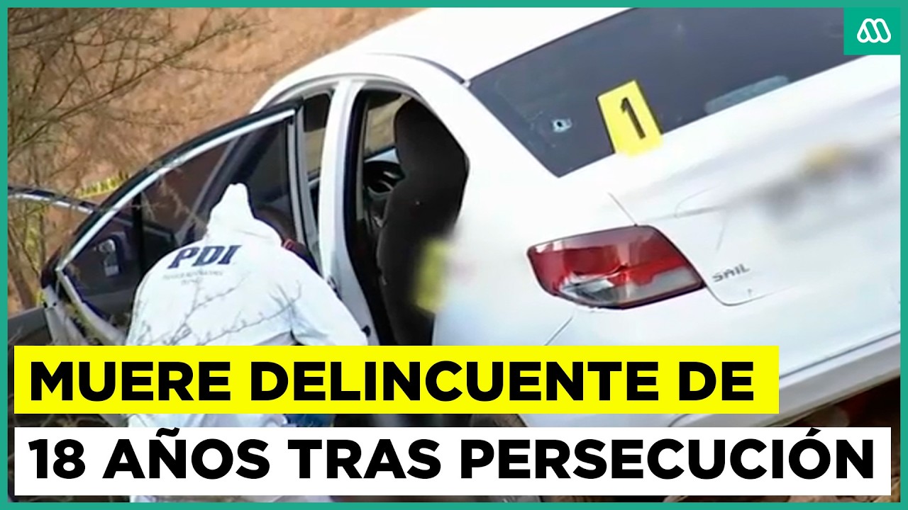 delincuente de 18 anos murio tra
