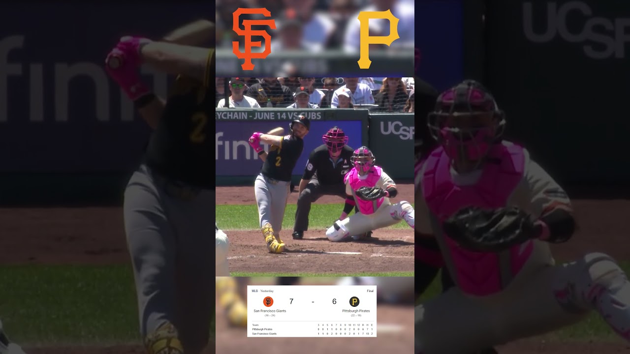 Giants comeback to beat Pirates 1 giants comeback to beat pirates 1