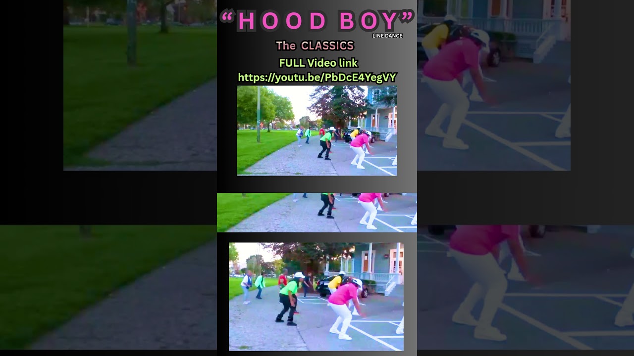 hood boy line dance the classic